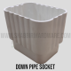 SQUARE DOWNPIPE SOCKET