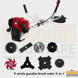 4-Stroke Gasoline Brush Cutter 8-in-1 Side Pack | Petrol Grass Cutter with 8 Attachments Kenya
