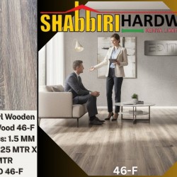 PVC VINYL FLOOR CARPET - WOOD 46-F