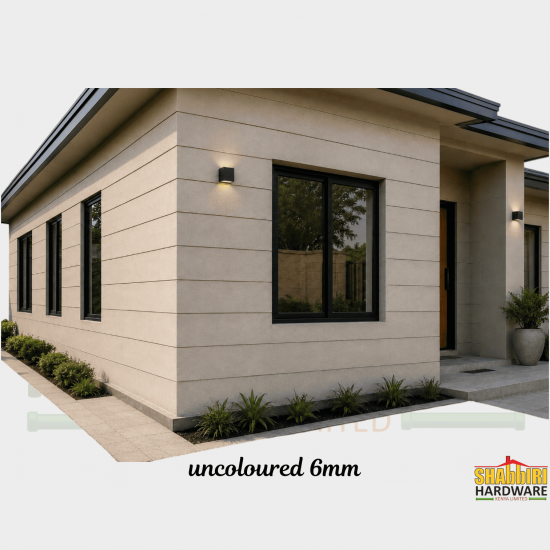 Uncoloured Smooth Board 6mm × 1200mm × 2400mm | Paintable Walling Board Kenya