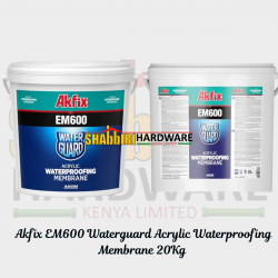 Akfix EM600 Waterguard Acrylic Waterproofing Membrane 20Kg – Roof & Terrace Waterproofing Paint Kenya