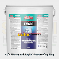 Akfix EM600 Waterguard Acrylic Waterproofing Membrane 20Kg – Roof & Terrace Waterproofing Paint Kenya