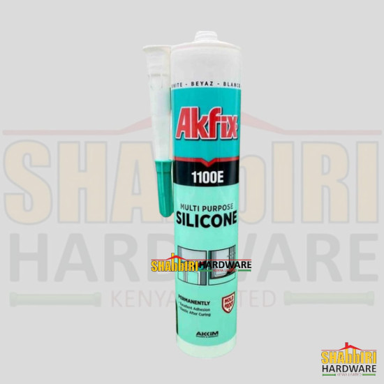 AKFIX SILICONE - CLEAR/BLACK/WHITE