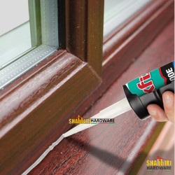 AKFIX SILICONE - CLEAR/BLACK/WHITE