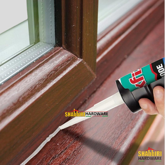 AKFIX SILICONE - CLEAR/BLACK/WHITE