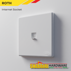 MODERN INTERNET SOCKET - WHITE