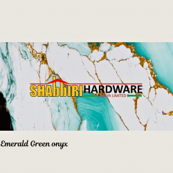  Emerald Green Onyx PVC Marble Sheet