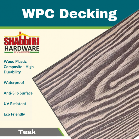 WPC DECKING - TEAK