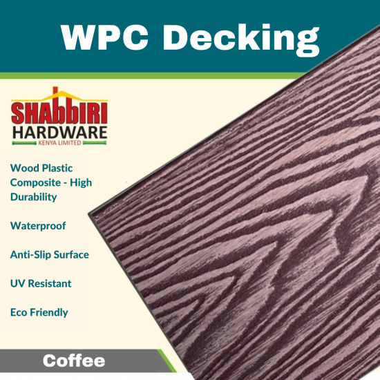 WPC DECKING - COFFEE