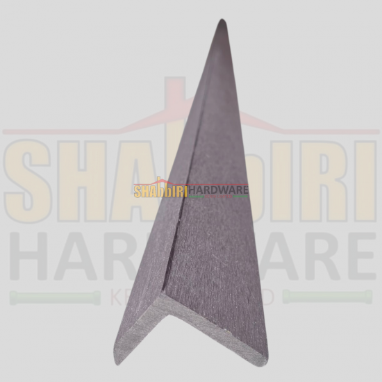 WPC DECKING L ANGLE TRIM - BROWN