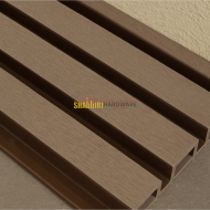 EXTERIOR FLUTED PANEL (DARK BROWN)