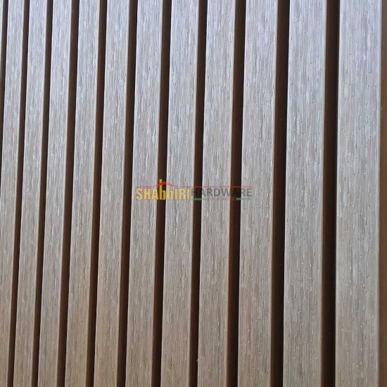 EXTERNAL FLUTED PANEL (COFFEE BROWN) BIG