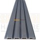 EXTERNAL FLUTED PANEL (SMOKE GREY) BIG
