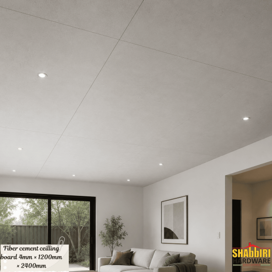 Fiber Cement Board 4mm × 1200mm × 2400mm |Paintable Cement Board Kenya