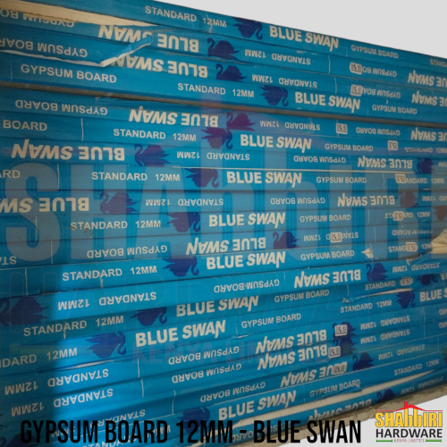 GYPSUM BOARD BLUE SWAN 12MM