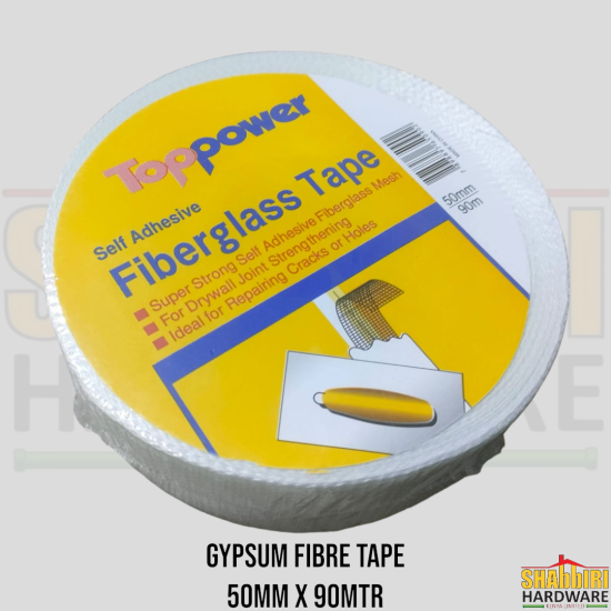 GYPSUM FIBRE TAPE 90MTR X 50MM