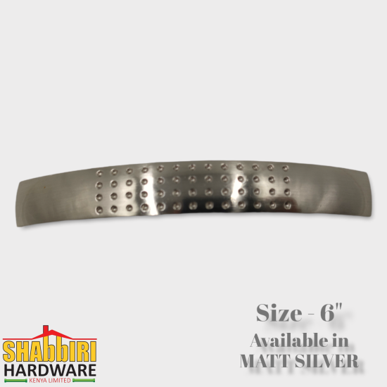 WARDROBE HANDLE OTS - 96MM MATT SILVER 