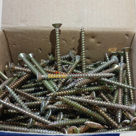MDF SCREW 2.5" [4.5 X 60 ](200PCS IN A PACKET)