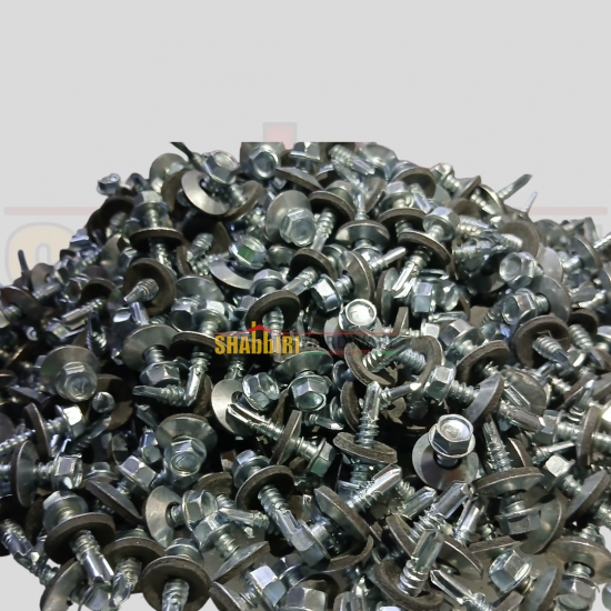 SELF DRILLING SCREWS HEX HEAD 1" (500pcs per pkt)