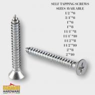 SELF TAPPING SCREWS 2*8 