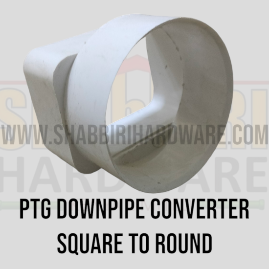 DOWNPIPE CONVERTER FROM SQUARE TO ROUND