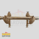CURTAIN ROD PLAIN GOLD 28MM 5.8MTRS LENGTH