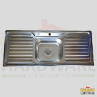 KITCHEN SINK (HD) Single Bowl Double Drain 