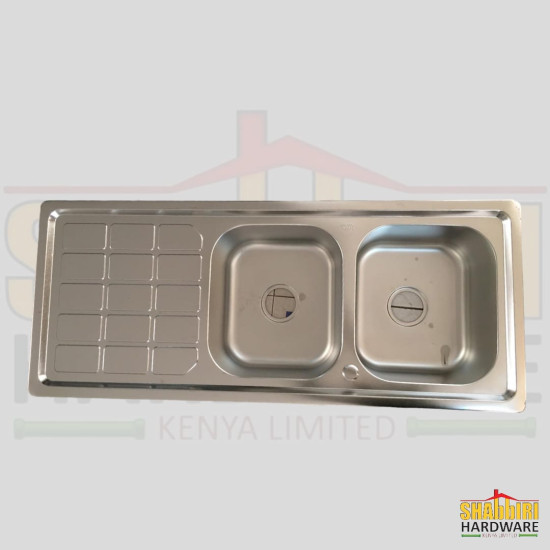 KITCHEN SINK Double Basin Single Drain (HD)