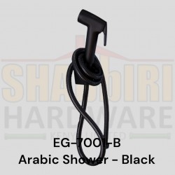 ARABIC SHOWER BLACK FINISH SH7001-B