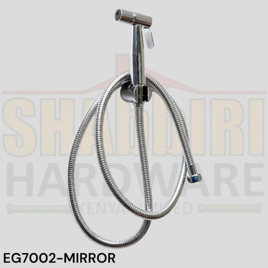 PREMIUM BIDET SPRAY(SS304) WITH 1.5M HOSE - MIRROR FINISH