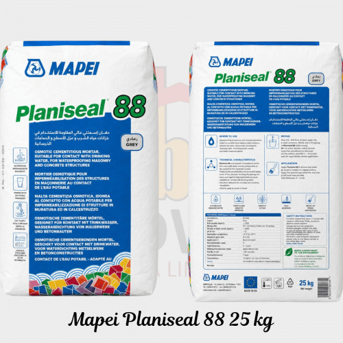 Mapei Planiseal 88 Grey Osmotic Waterproofing Cement 20kg — Foundation, Tank & Concrete Waterproofing