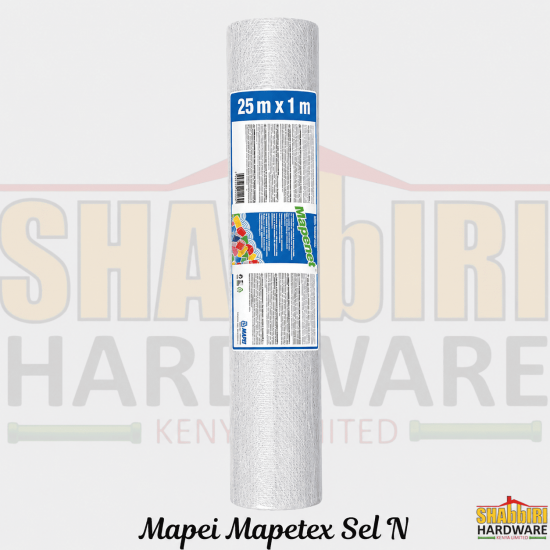 Mapei Mapetex Sel N — Non-Woven Polypropylene Waterproofing Reinforcement Fabric (1m × 25m Roll) in Kenya
