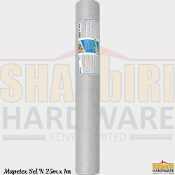 Mapei Mapetex Sel N — Non-Woven Polypropylene Waterproofing Reinforcement Fabric (1m × 25m Roll) in Kenya