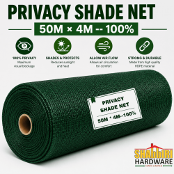 Privacy Shade Net 100% 50m × 4m | Non-Waterproof Privacy Screen Net Kenya