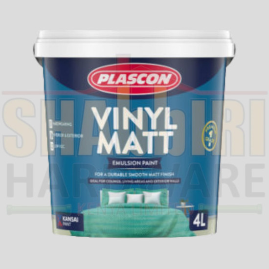 PLASCON PAINT VINYL MATT 4LTR