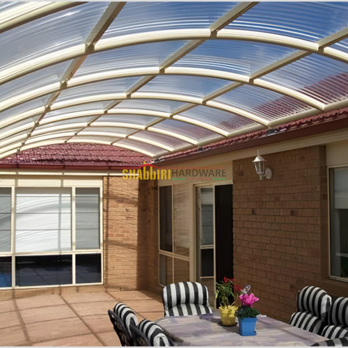 CLEAR POLYCARBONATE SHEET 2.1mtr x 5.8mtr