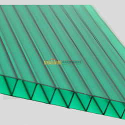 GREEN POLYCARBONATE SHEET 2.1mtr x 5.8mtr