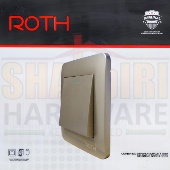 1 GANG 2 WAY SWITCH ROTH