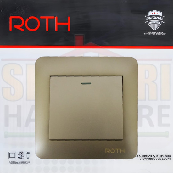 1 GANG 2 WAY SWITCH ROTH