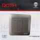3 GANG 2 WAY SWITCH ROTH