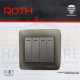 4 GANG 2 WAY SWITCH ROTH