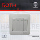4 GANG 2 WAY SWITCH ROTH