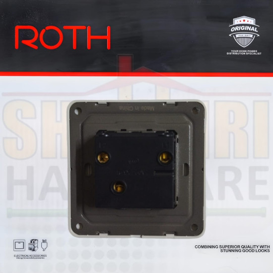 2 Gang 1 Way Switch Roth – Best Price in Kenya | Shabbiri Hardware