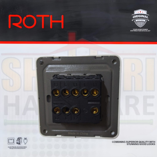 3 GANG 2 WAY SWITCH ROTH