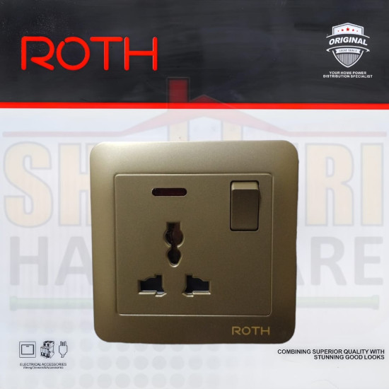 SINGLE SOCKET UNIVERSAL ROTH