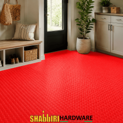 Heavy Duty Red Coin Mat 3mm – Anti-Slip PVC Rubber Flooring Roll 15m x 1.5m  in Kenya | Best Price at Shabbiri Hardware