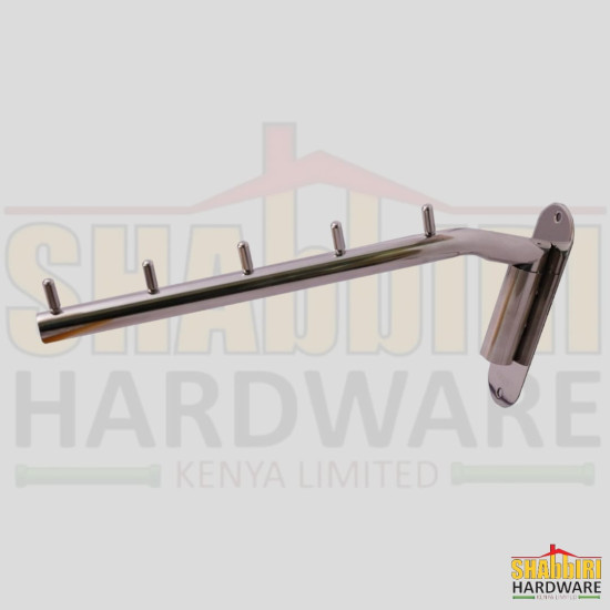 MOVABLE (180 DEGREES) CLOTH HOOK - 5 HOOKS