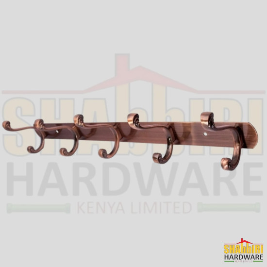 ANTIQUE COPPER DOUBLE HOOKS H5