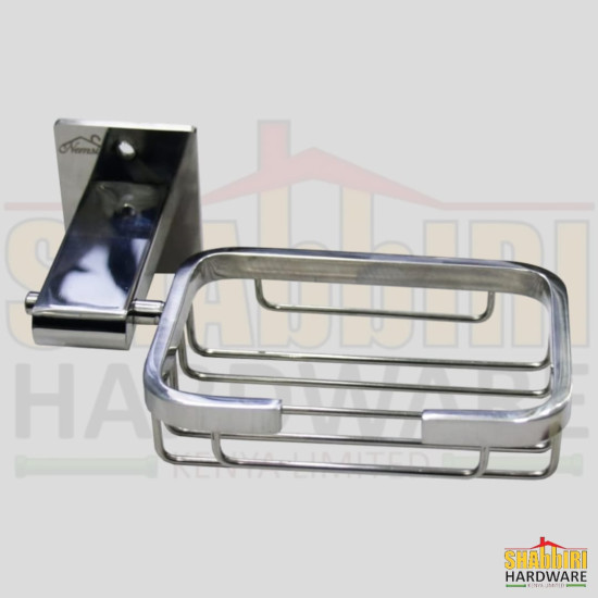 PREMIUM SOAP HOLDER (SLIM SQUARE BASE) SS304
