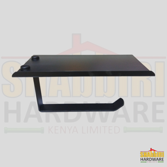 TISSUE HOLDER BLACK 160-4